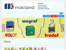 Tablet Screenshot of macland.pl